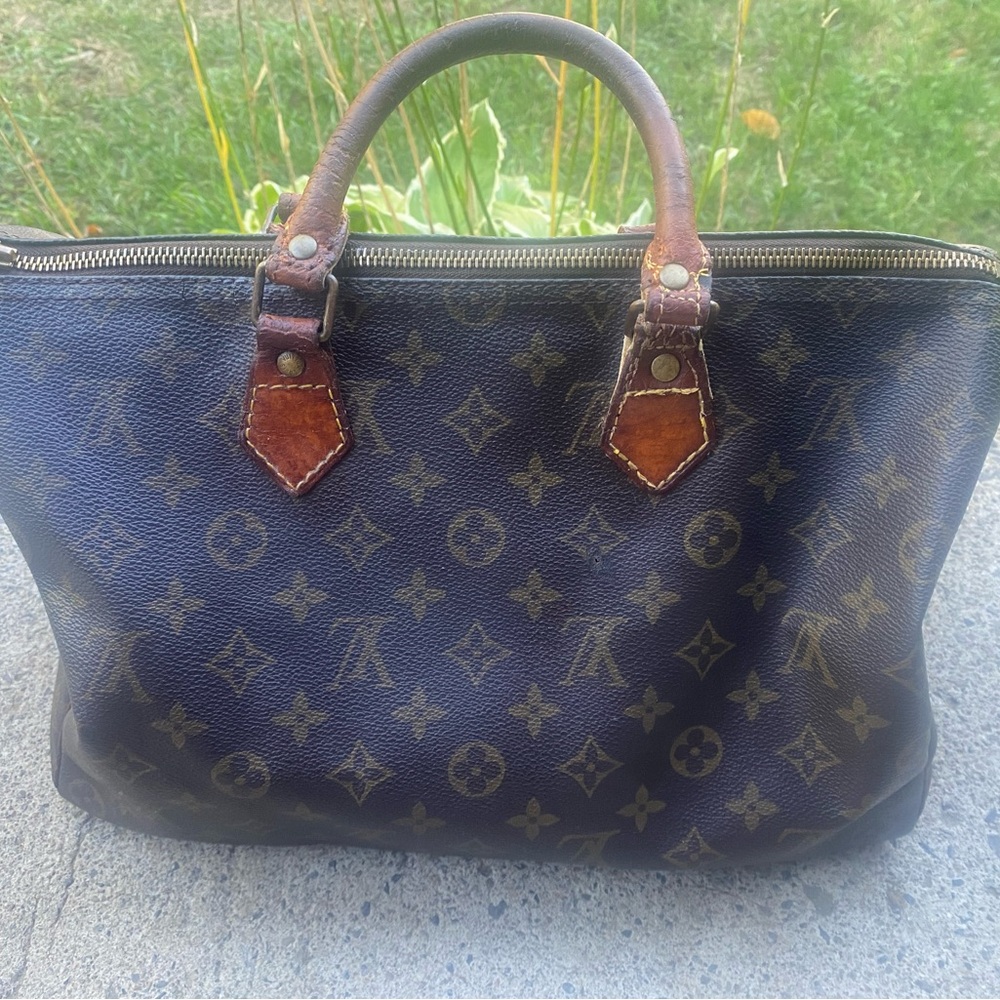 Louis Vuitton Dark Brown Monogram Tote